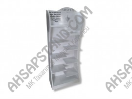 BASAMAKLI KOZMETİK ÜRÜN STANDI