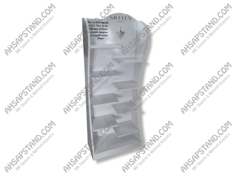 BASAMAKLI KOZMETİK ÜRÜN STANDI BASAMAKLI KOZMETİK ÜRÜN STANDI