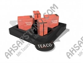 MİNİMALİST OTEL TİPİ ÇAY TEŞHİR STANDI