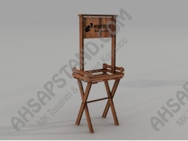 Desk Ahşap Stand