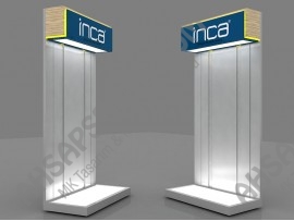 İnca Ürünler Işıklı (Led'li) Boy Stand